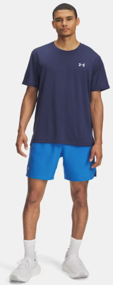Under Armour Men's Launch 7'' Shorts - Blue Atlantis / Washed Navy - 402