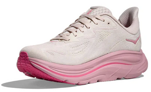 HOKA Women's Clifton 10 Running Shoes - Rose Cream/ Dried Rose