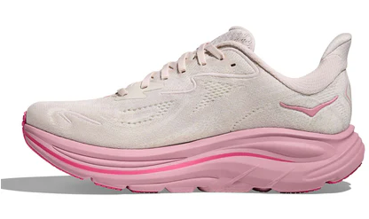 HOKA Women's Clifton 10 Running Shoes - Rose Cream/ Dried Rose