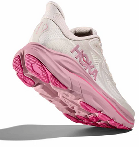 HOKA Women's Clifton 10 Running Shoes - Rose Cream/ Dried Rose