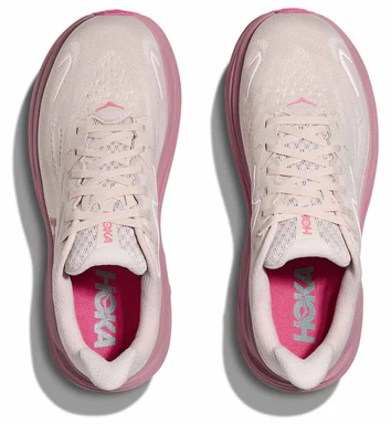 HOKA Women's Clifton 10 Running Shoes - Rose Cream/ Dried Rose