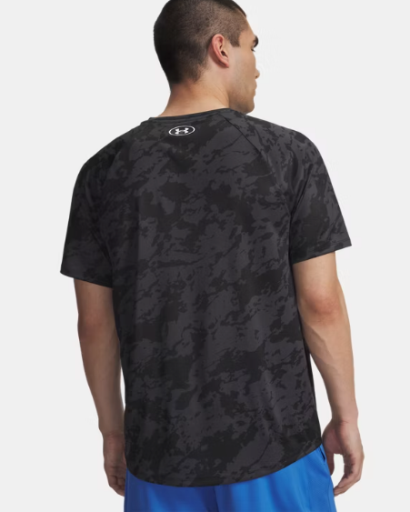 Under Armour Men's Tech 2.0 Short Sleeve Tee Shirt - Black/White (006)
