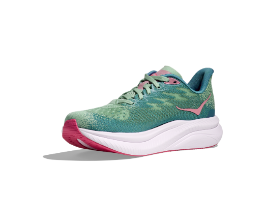 Hoka Women's MACH 6 - JADEITE / ALPINE BLUE