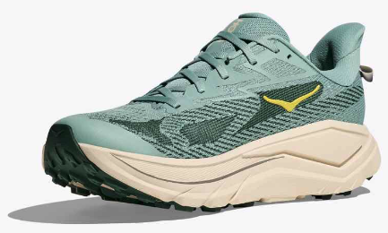 Hoka Men's Challenger 8 - Jade/ Truffle Salt