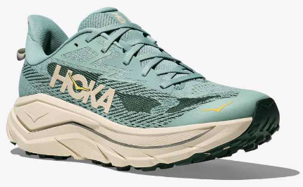 Hoka Men's Challenger 8 - Jade/ Truffle Salt