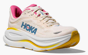 HOKA Women's Bondi 9 Running Shoes - Alabastor/ Birch