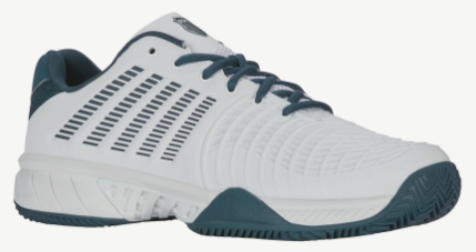 K-Swiss Men's Express Light 3 Clay Tennis Shoes -  White/ Stargazer