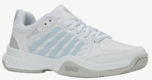 K-Swiss Women's Court Express 2 - White/Ballad Blue/ Blue Dawn
