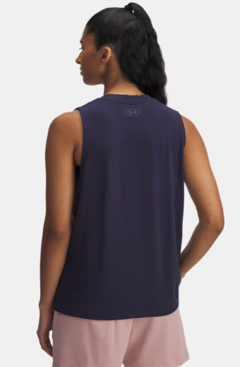 Under Armour Women's Varsity Tank- Midnight Navy/ Midnight Navy (610)