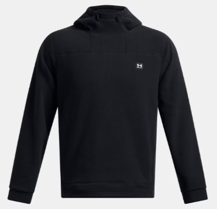 Under Armour Mens Expanse Fleece Hoodie - Black/ Black (001)