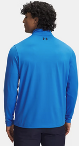 Under Armour Men's Match Play 1/4 Zip - Ether Blue/ Midnight Navy (402)