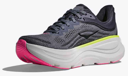 HOKA Women's Bondi 9 Running Shoes - Charcoal Grey/ Grey Skies