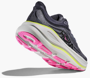HOKA Women's Bondi 9 Running Shoes - Charcoal Grey/ Grey Skies