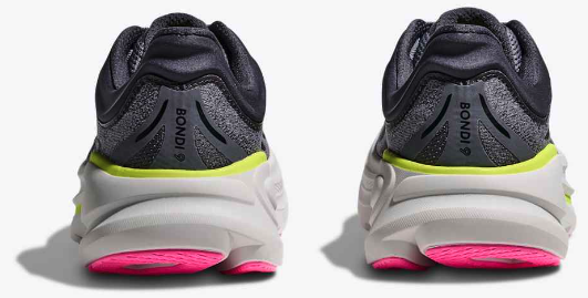 HOKA Women's Bondi 9 Running Shoes - Charcoal Grey/ Grey Skies