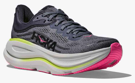 HOKA Women's Bondi 9 Running Shoes - Charcoal Grey/ Grey Skies
