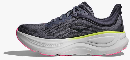 HOKA Women's Bondi 9 Running Shoes - Charcoal Grey/ Grey Skies