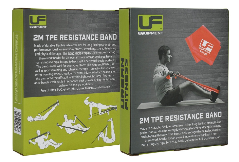 Urban Fitness 2m TPE Resistance Band