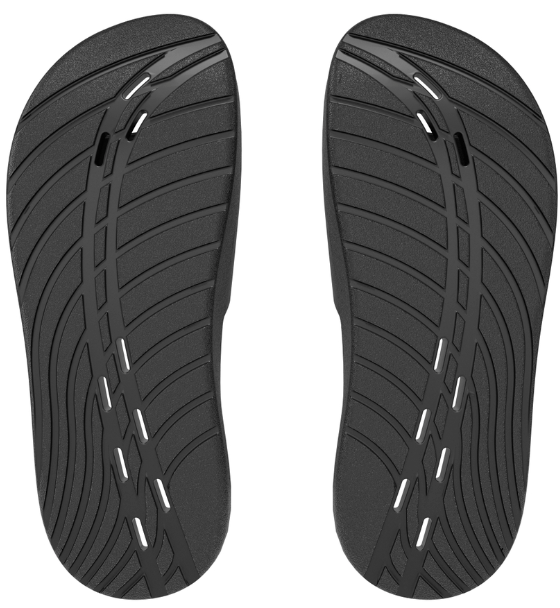 Speedo Women's Slides Pool Sandal - Black