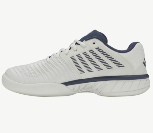 K-Swiss Men's Express Light 3 Carpet Tennis Shoes -  White/Navy