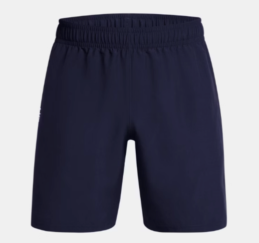 Under Armour Men's Woven Wordmark Shorts - Navy (408)