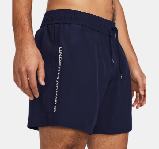 Under Armour Men's Woven Wordmark Shorts - Navy (408)