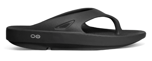 Oofos Men's Ooriginal Recovery Sandal - Black