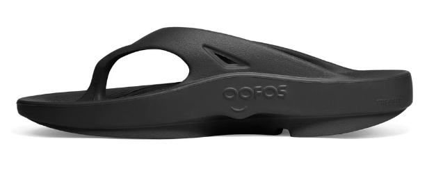 Oofos Men's Ooriginal Recovery Sandal - Black