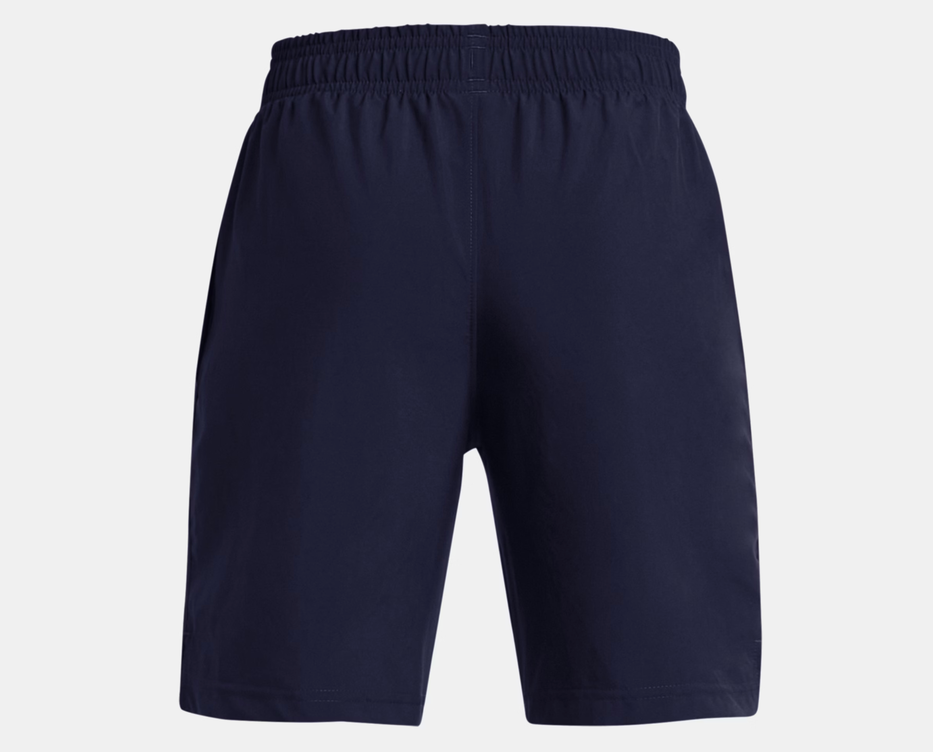 Under Armour Boys' Woven Wordmark Shorts - Midnight Navy (410)