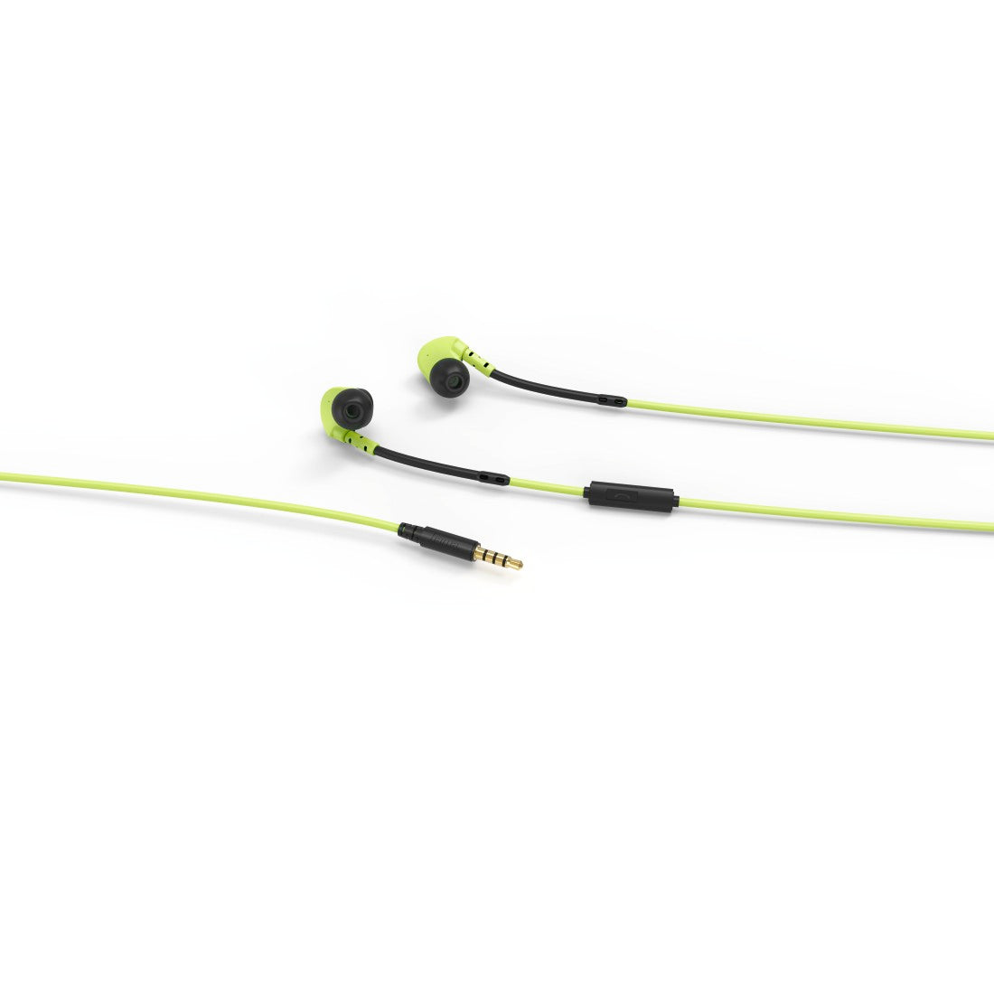 hama Active Clip on Headphones - Green/Black