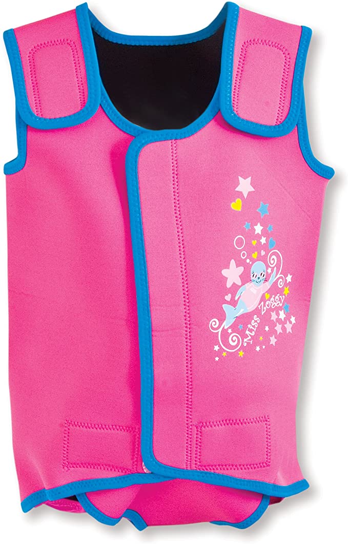Zoggs Miss Zoggy Neoprene Baby Wrap - Pink/Blue