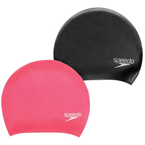 Speedo Long Hair Silicone Swimming Cap