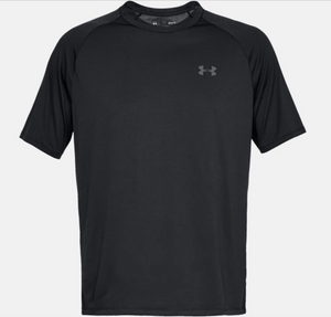 Under Armour Men's Tech 2.0 Short Sleeve Tee Shirt - Black (001)