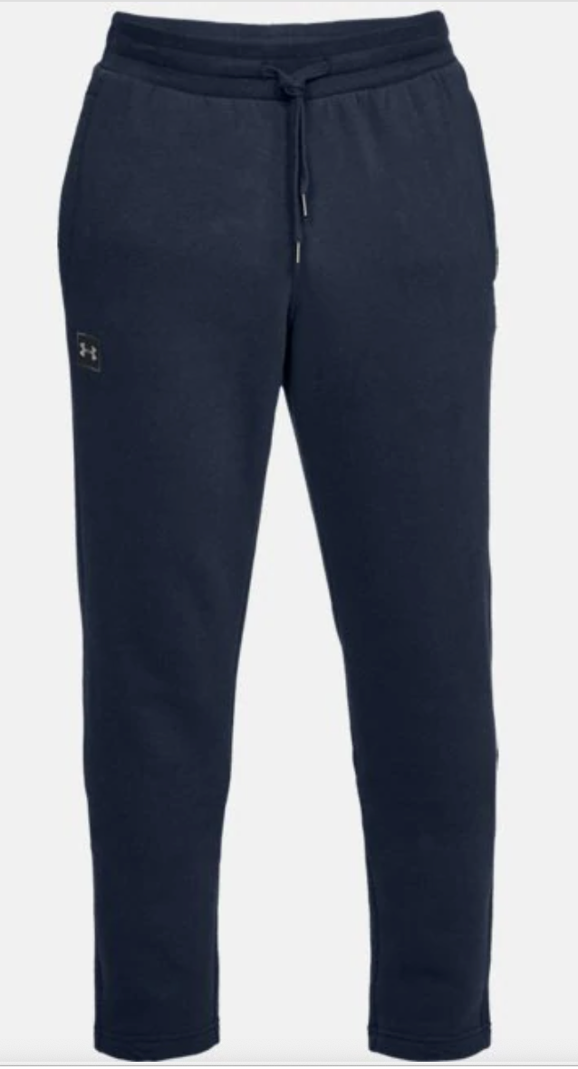 Under Armour Men's Rival Fleece Tracksuit Bottoms/Trousers - Navy (408)