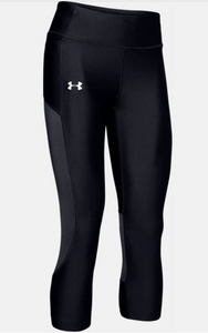 Under Armour Women's HG Speed Stride Capri - Black