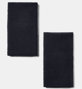 Under Armour Performance 15cm Wristbands - Black (2 pack)