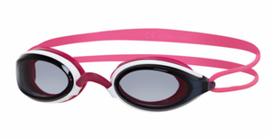 Zoggs Fusion Air Swimming Goggles (Pink/White - Tint Lens)