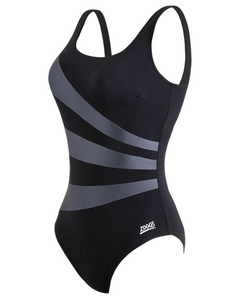 Zoggs Women's Sandon Scoopback Swimsuit - Black