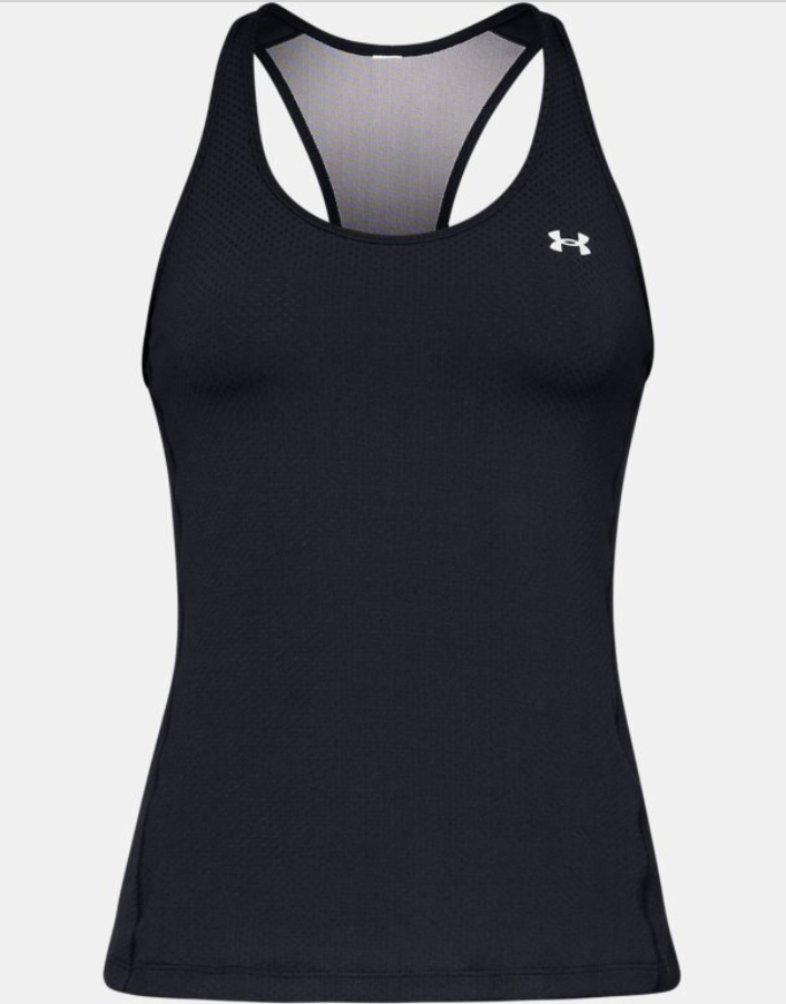 Under Armour Women's HeatGear Armour Racer Tank - Black (002)