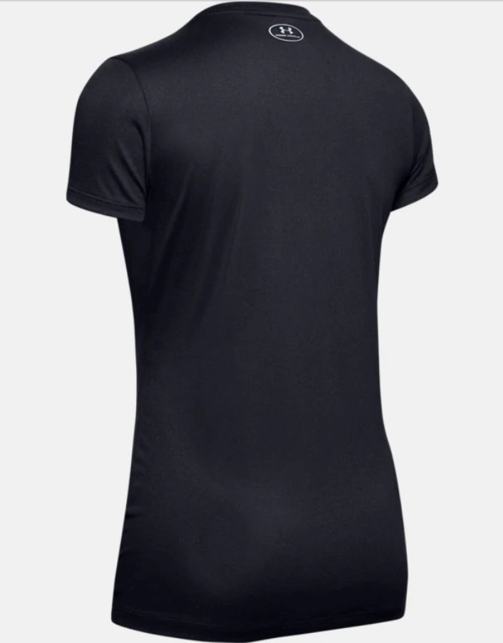 Under Armour Women's Tech™ V-Neck T-Shirt - Black