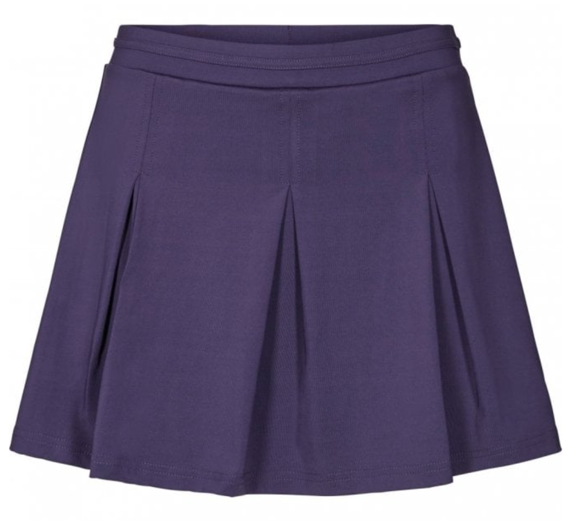 Pure Lime Women's Box Pleat Skirt - Eclipse Blue
