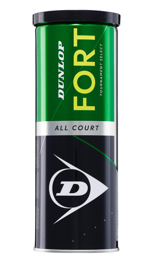 Dunlop Fort All Court Tennis Balls - 3 ball can