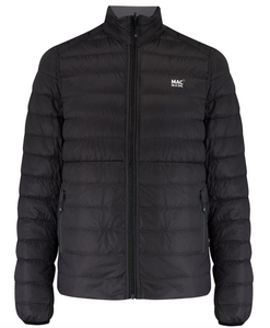 Mac in a Sac Polar II Mens Reversible Down Jacket - JET BLACK / CHARCOAL
