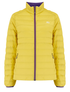 Mac in a Sac Womens Polar II Reversible Down Jacket - YELLOW / GRAPE