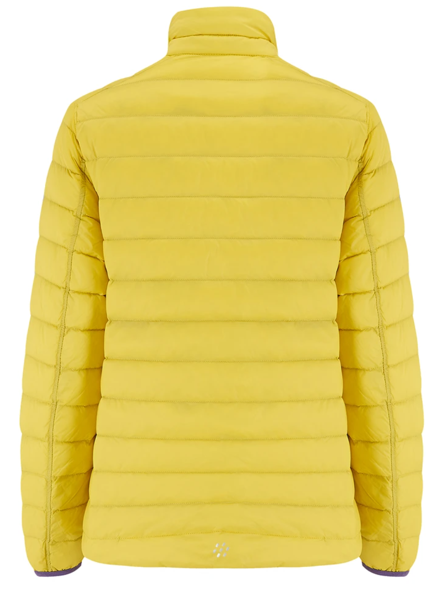 Mac in a Sac Womens Polar II Reversible Down Jacket - YELLOW / GRAPE