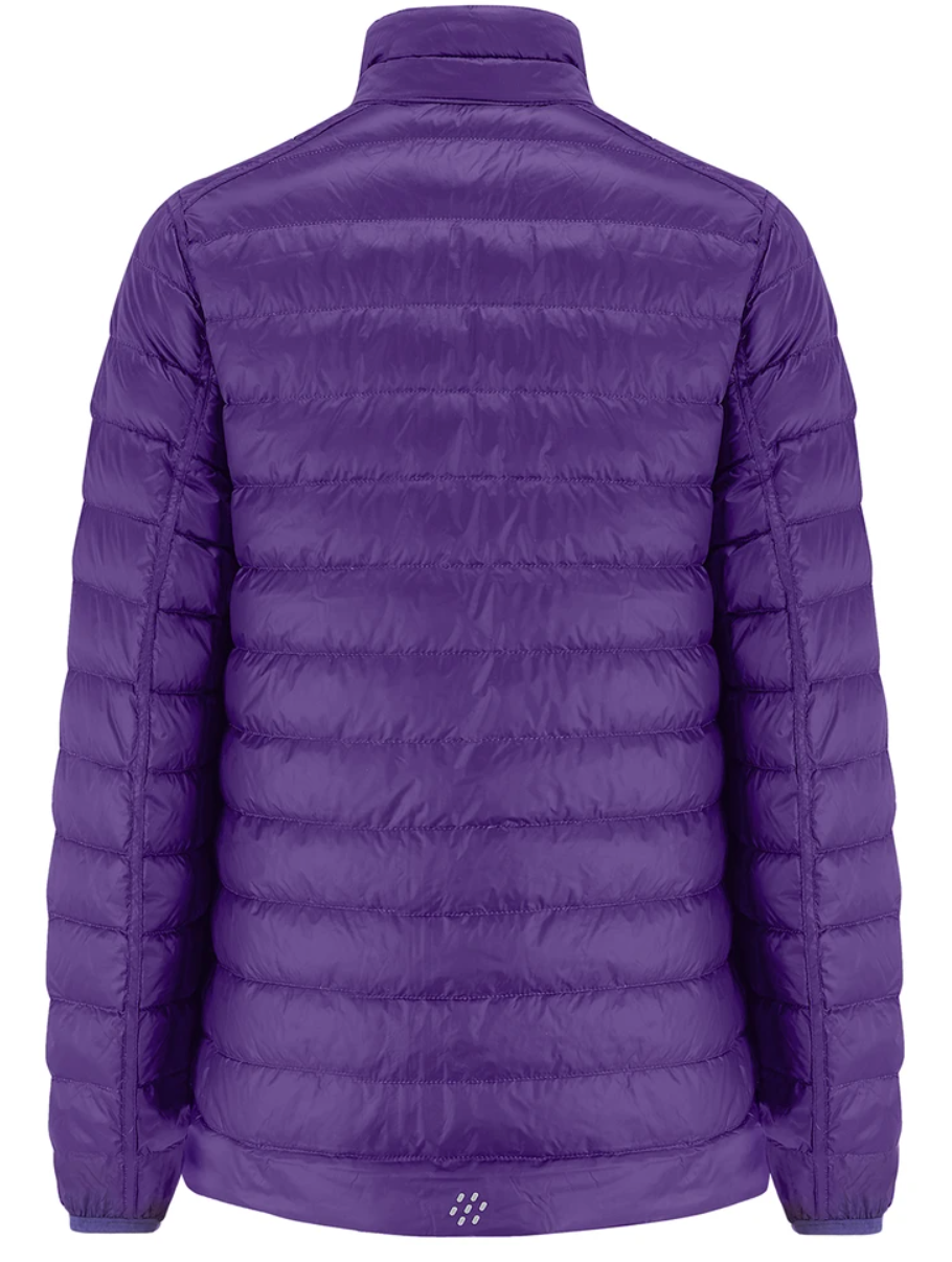 Mac in a Sac Womens Polar II Reversible Down Jacket - YELLOW / GRAPE