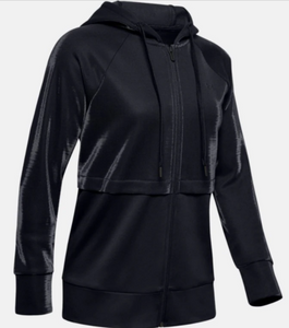 Under Armour Women's Armour Fleece Mirage Full Zip - Black (001)