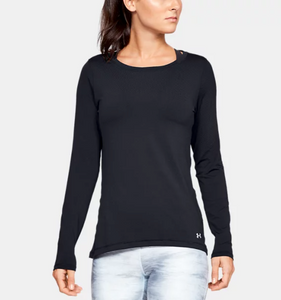 Under Armour Women s HeatGear Armour Long Sleeve Black 001