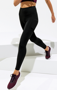 Tri Dri Women's Hourglass Leggings - Black