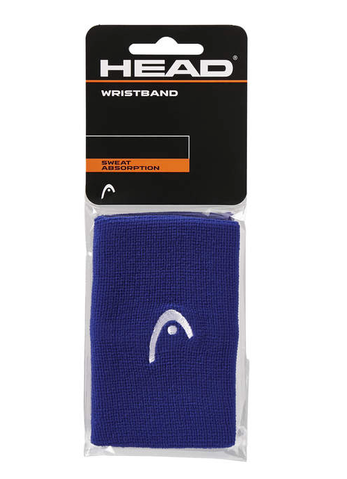 Head Jumbo 5" Wristbands - Blue (2 pack)