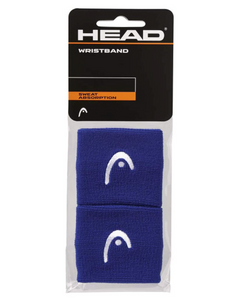Head 2.5" Wristbands - Blue (2 pack)